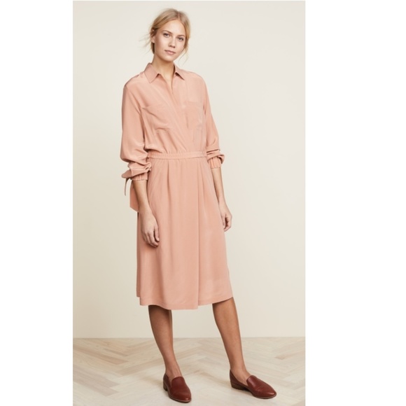 vince shirt dress